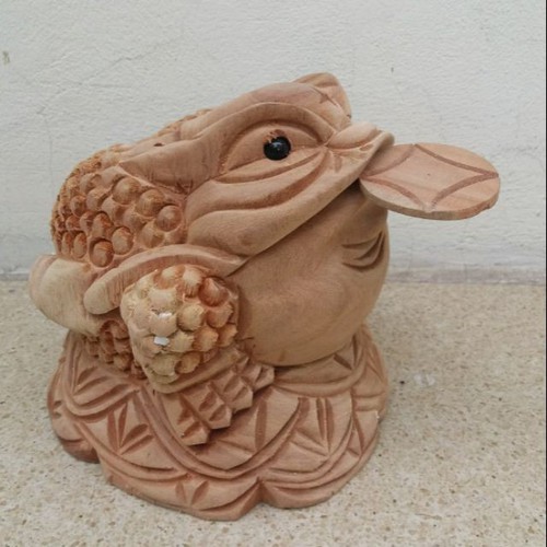 Cóc gỗ xá xị ngang 30cm